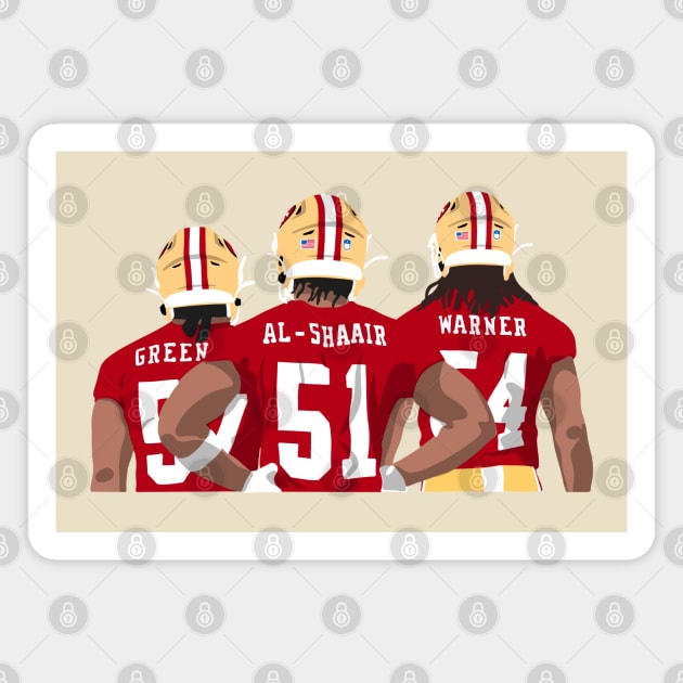 the lineback trio Magnet by rsclvisual